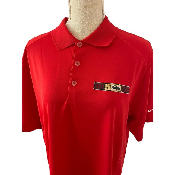Nike Golf Tour Performance Dri-Fit Indy 500 Club Polo Men's Large IMS‎ - Picture 1 of 10